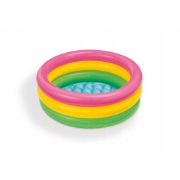Pripučiamas irklavimo baseinas 61x22cm saulėlydžio švytėjimas 57107 intex