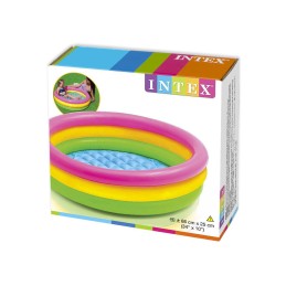 Pripučiamas irklavimo baseinas 61x22cm saulėlydžio švytėjimas 57107 intex