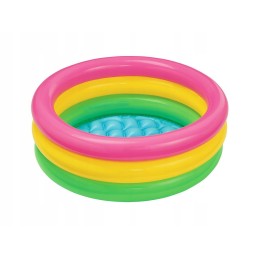Pripučiamas irklavimo baseinas 61x22cm saulėlydžio švytėjimas 57107 intex