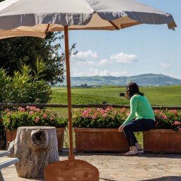 Relaxdays daugkartinis sodo skėčių stovas