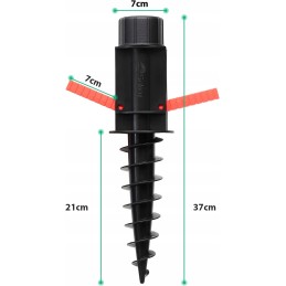 Sekey stovo inkarinis skėčio laikiklis