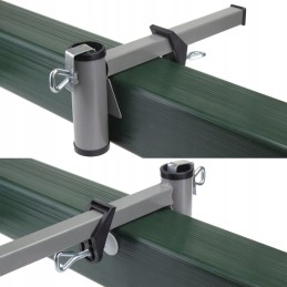 Skėčio laikiklis sienai iki 35 mm, baltas