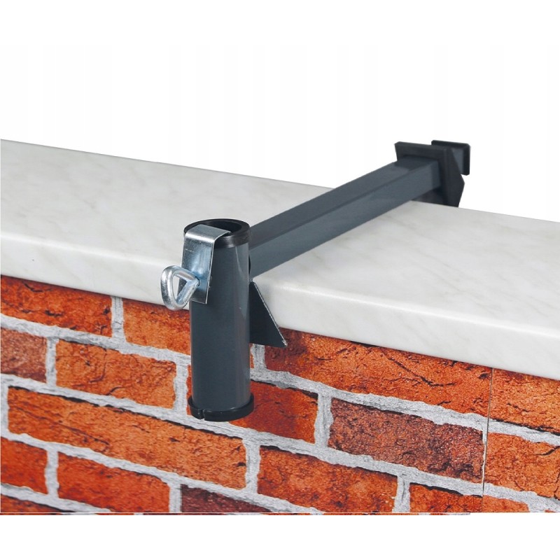 Skėčio laikiklis sienai, 35 mm, antracito spalvos