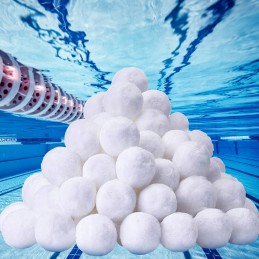 500g filter balls for pool pumps, sand, cartridge, jacuzzi