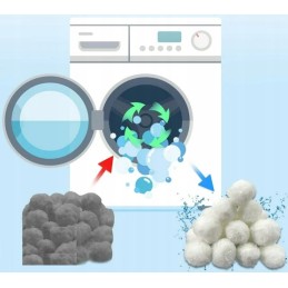 500g filter balls for pool pumps, sand, cartridge, jacuzzi