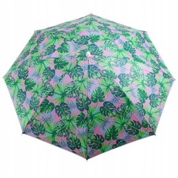 Sulankstomas skėtis nuo saulės 150cm sodo balkonui su pakreipiama lapų funkcija