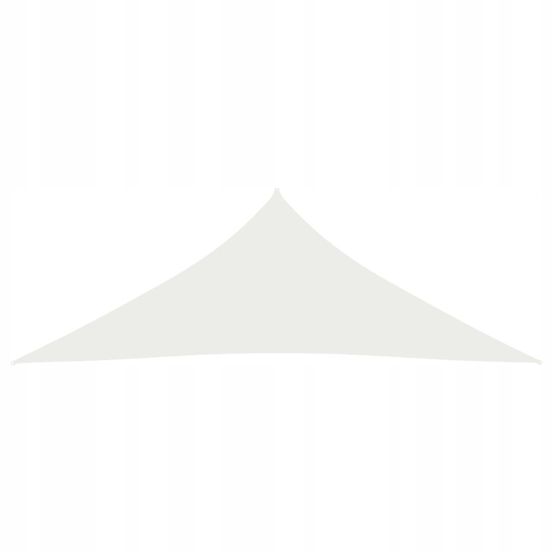 Sodo pavėsinė burė terasinei markizei balta, 3x3x3 m, HDPE