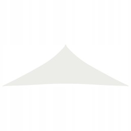 Sodo pavėsinė burė terasinei markizei balta, 3x3x3 m, HDPE