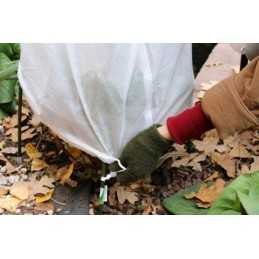 Balta agrotekstilė 17g 1,6x5m pavasaris vasara žiema apsauginis neaustinis audinys