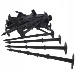 50vnt kaiščiai agrotekstilei 25cm agrotekstilės inkariniai kaiščiai agrotekstilei