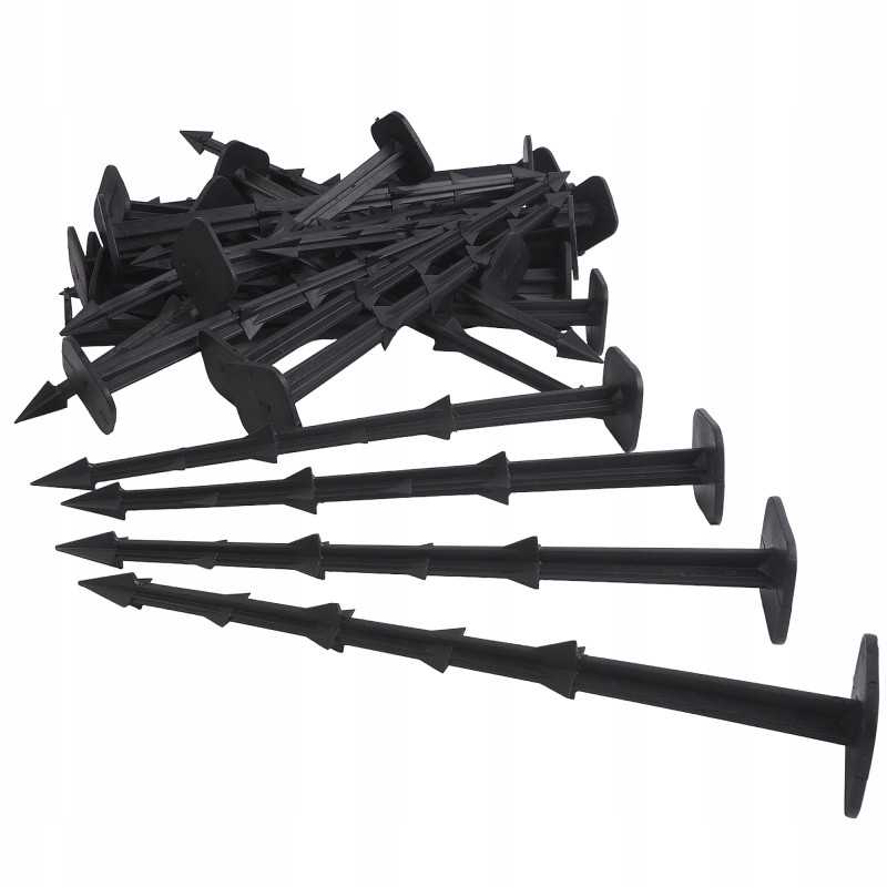 50vnt kaiščiai agrotekstilei 25cm agrotekstilės inkariniai kaiščiai agrotekstilei