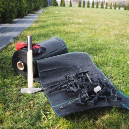 50vnt kaiščiai agrotekstilei 25cm agrotekstilės inkariniai kaiščiai agrotekstilei