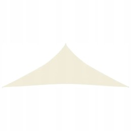 HDPE šešėlinė burė, kreminė, 4,5x4,5x4,5 m