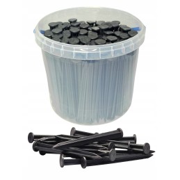 Tvirtinimo kaiščiai agrotekstilei, agrotekstilei ir sodo kraštams