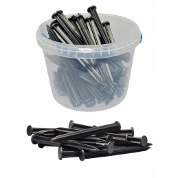 Tvirtinimo kaiščiai agrotekstilei, agrotekstilei ir sodo kraštams