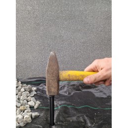 Tvirtinimo kaiščiai agrotekstilei, agrotekstilei ir sodo kraštams