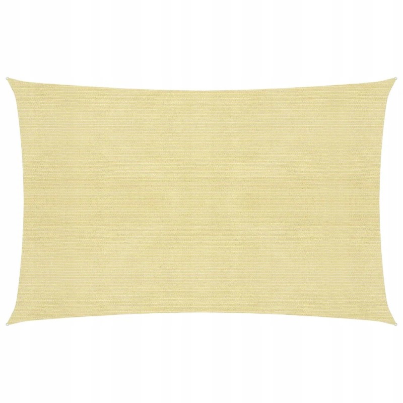 Apsauginė nuo saulės burė 160 g m2 smėlio spalvos 2x3 m HDPE