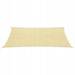 Apsauginė nuo saulės burė 160 g m2 smėlio spalvos 2x3 m HDPE