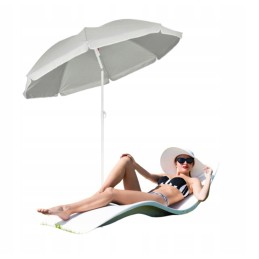 Sodo balkono paplūdimio skėtis, klasikinis, skaldytas, UV apsauga, 140 cm, spalvos