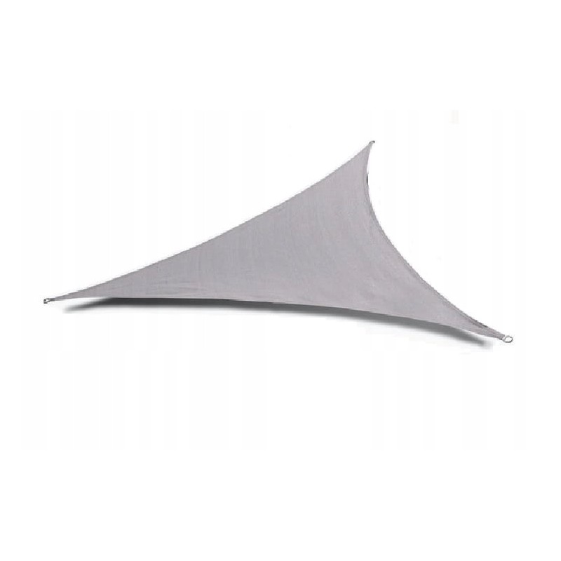 Šešėlinė burė, trikampė 3x3x3 m, pilka