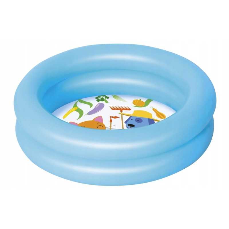 Bestway baseinas 2 žiedai 61x15cm 51061n
