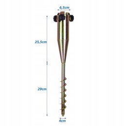 Įsukamas metalinis skėčio tvirtinimo pagrindas 1032887