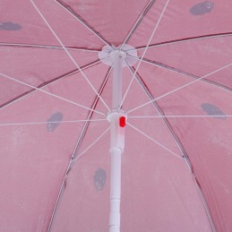 Sulankstomas skėtis nuo saulės 180cm sodo balkonui su pakreipiama funkcija arbūzas