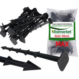 ✨ smeigtukai agrotekstilei, agrotekstilei su dantukais 20cm max kzm50r 50vnt