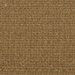 HDPE atspalvio burė 3/4x2m, taupe spalvos