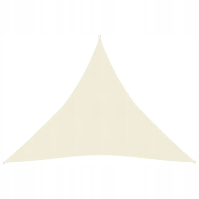 Šešėlių burė, 160 g/m², kreminė, 4,5x4,5x4,5 m, HDPE