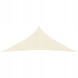 Šešėlių burė, 160 g/m², kreminė, 4,5x4,5x4,5 m, HDPE