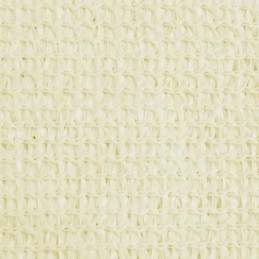 Šešėlių burė, 160 g/m², kreminė, 4,5x4,5x4,5 m, HDPE