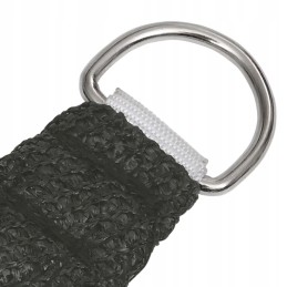 Vidaxl burė nuo saulės 160 g m2 antracito 3x4x4 m HDPE