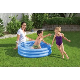Bestway 51024 pripučiamas baseinas mėlynas 1 02 m x 25 cm