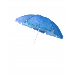 Sodo skėtis, paplūdimio raštas, lašeliai, skersmuo 225cm