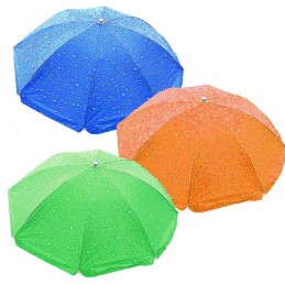 Sodo skėtis, paplūdimio raštas, lašeliai, skersmuo 225cm