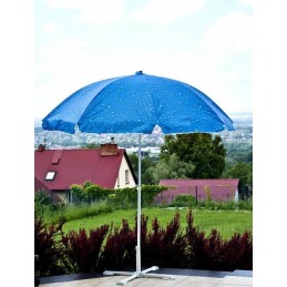 Sodo skėtis, paplūdimio raštas, lašeliai, skersmuo 225cm