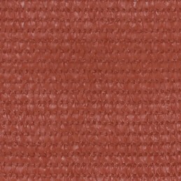HDPE balkono ekranas 120x500 cm terakotos