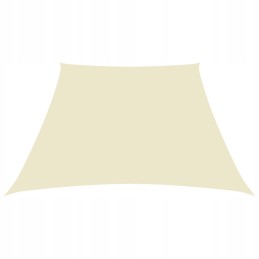 Trapecijos apsauginė burė 2x4m kreminė uv oxford pu