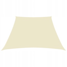 Oksfordo burė 2/4x3m, kreminė, atspari vandeniui, UV