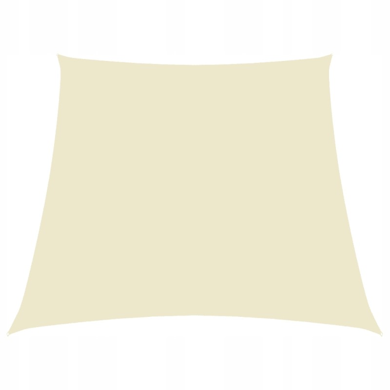 Kreminė oksfordo burė 2/4x3m pu vandeniui atspari uv