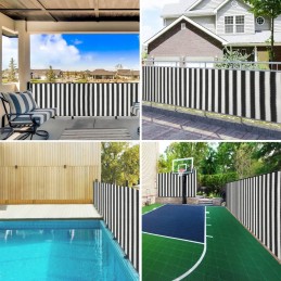 Tinklelis, antracitas ir baltas, 2x10 m, HDPE, 75 g/m²