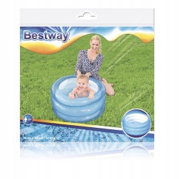 Vaikų baseino baseinas 3 žiedai bestway pripučiamas 51033n