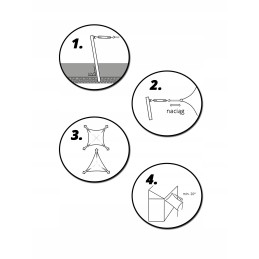 Burė nuo saulės, atspari vandeniui, sodo pavėsinė, kvadratinė, 3 6x3 6 be