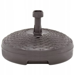 Skėčio pagrindas 20l, rudas plastikinis rotangas