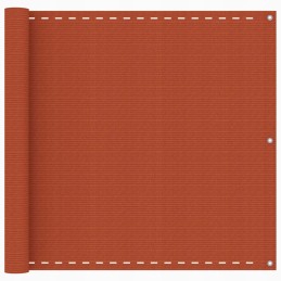 HDPE balkono sienelė 90x600cm, oranžinė