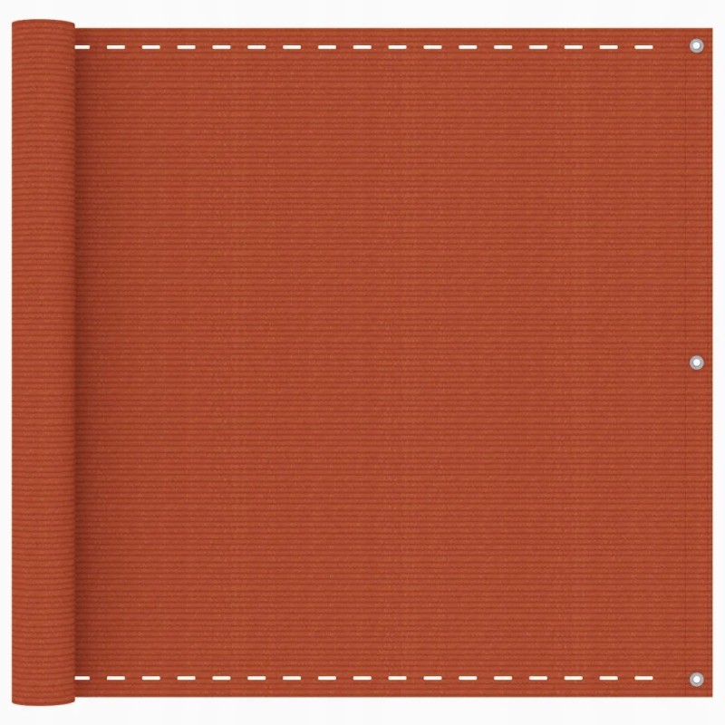 HDPE balkono sienelė 90x600cm, oranžinė