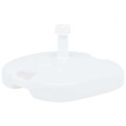 Skėčio pagrindas, užpildytas vandeniu/smėliu, 16 l, baltas