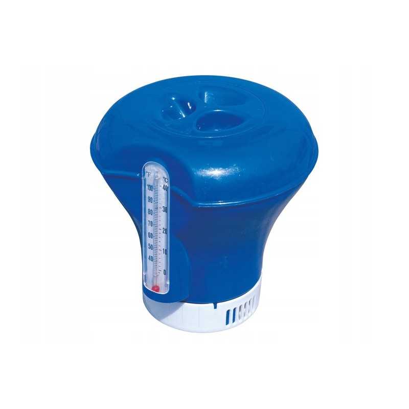 Bestway 58209 tamsiai mėlynos spalvos termometro cheminių medžiagų dozatorius