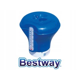Bestway 58209 tamsiai mėlynos spalvos termometro cheminių medžiagų dozatorius